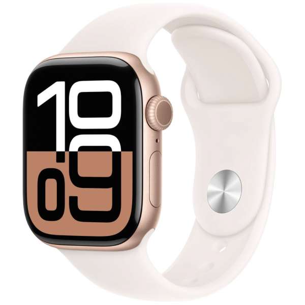 Apple Watch Series10（GPSモデル）42mm ローズゴールドアルミニウムケース