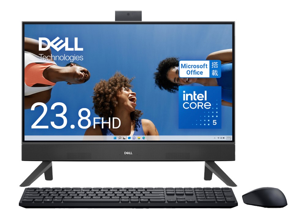 DELL　Inspiron24 5430 ダークシャドウグレー AI567-EHHBBC　2024年春モデル