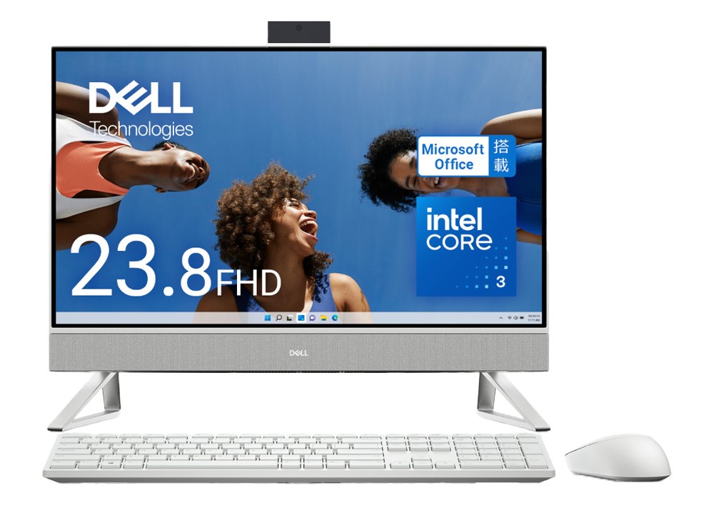 DELL　Inspiron24 5430 パールホワイト AI537-EHHBWC　2024年春モデル