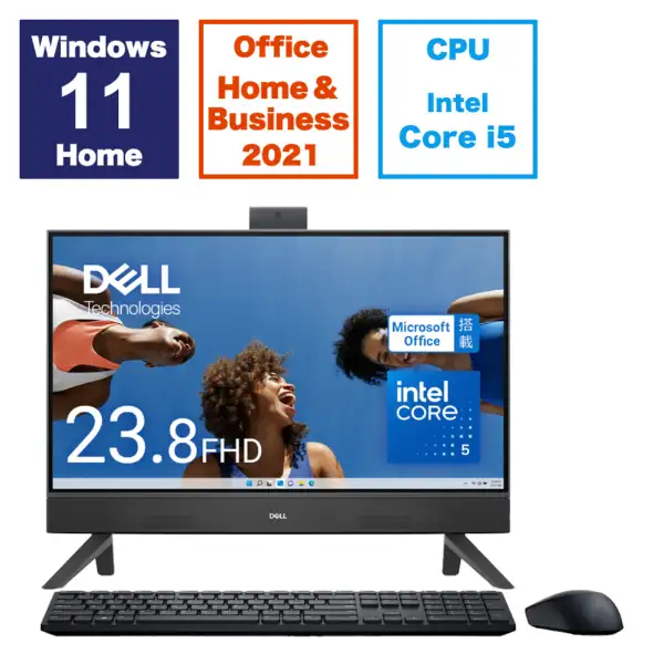 DELL　Inspiron24 5430  ダークシャドウグレー AI567-EHHBBC　2024年春モデル