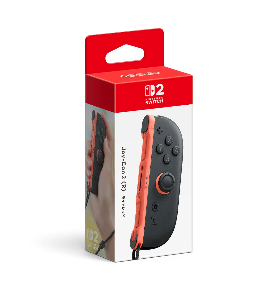 【純正】 Joy-Con 2 (R) ライトレッド BEE-A-JRKCA 【Switch 2】